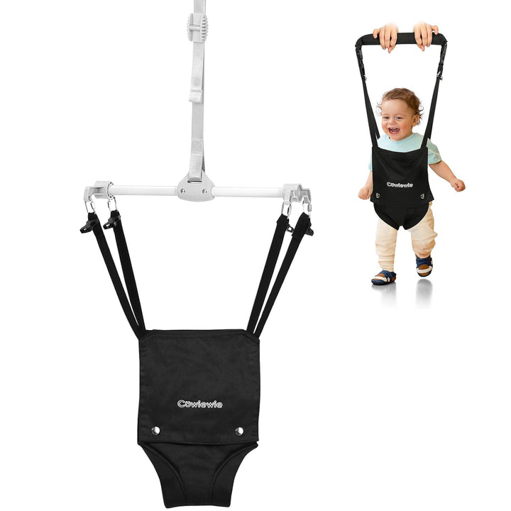 Baby Door Jumper, 2 in 1 Baby Walking Harness, Baby Jumper with Adjustable Height, Ages 6 Months +