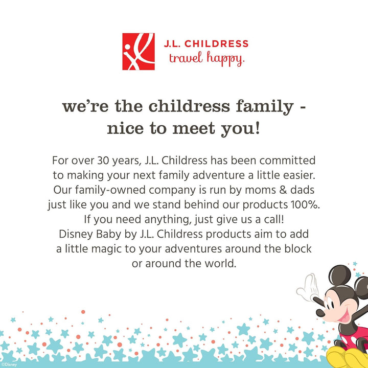 Disney Baby by  Shopping Cart & High Chair Cover for Baby, Kids, & Toddler - Cover for Grocery Carts & Restaurants, for Boys & Girls, Universal Fit - Mickey Mouse, Black