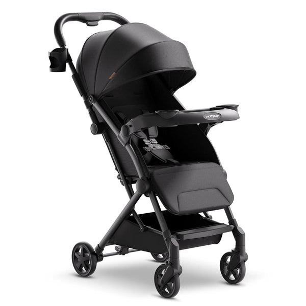 Lithe V2 Lightweight Travel Stroller, Compact Foldable Baby Stroller with Travel Bag, One-Hand Fold Stroller, Snack Tray, Mechanical Recline Seat, Airplane-Ready, UPF 50+ Canopy & Rain Cover