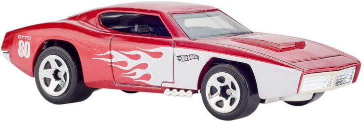 Toy Cars, 5-Pack of 1:64 Scale Toy Cars with Collectible Deco & Packaging, Core  80Th Anniversary Set of 5 Vehicles