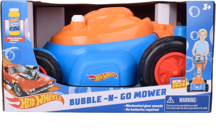 ™ Bubble Lawn Mower for Toddlers, Bubble Blowing Machines, Indoor/Outdoor Gardening Toy, Birthday Gift for Prechool Girls and Boys, No Batteries Required, Includes Bubble Solution, 2+