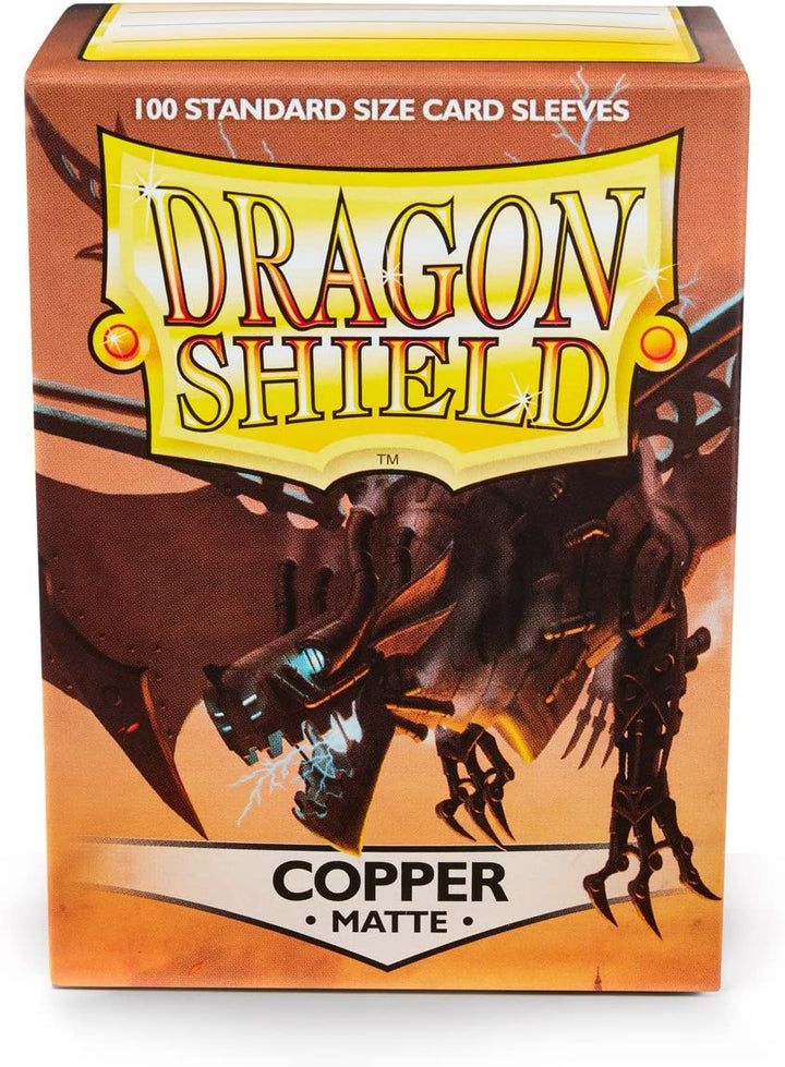 | Standard Size Card Matte Sleeves | 100 CT - Smooth & Tough Premium TCG Sleeves | Compatible with Pokemon, Flesh & Blood, One Piece & Magic the Gathering | Blood Red - Matte