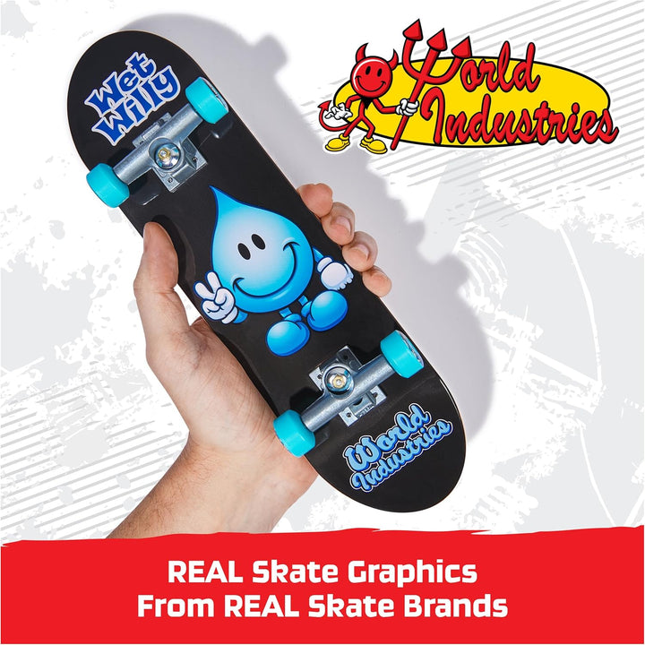 , World Industries Handboard; Authentic Mini Skateboards, Kids Toys for Boys & Girls, Ages 6 and up (Hands Use Only)