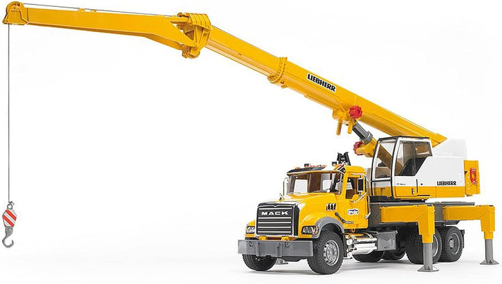 02818 Mack Granite Liebherr Crane Truck