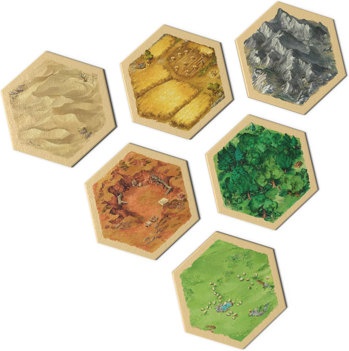 Board Game (6Th Edition) Trade, Build & Settle in the Classic Strategy Game for Family, Kids & Adults, Ages 10+, 3-4 Players, 60-90 Min Playtime