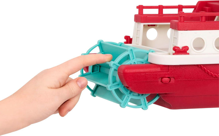 – Wonder Wheels – Pool and Bath Toys for Babies, Toddlers – Floating Toy Boat for Water Play – Recyclable Materials – Ferry Boat – 1 Year +