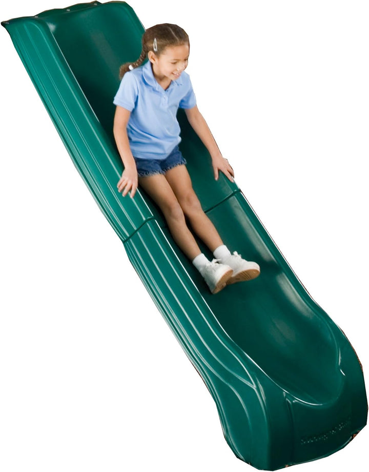 Swing N Slide Summit Slide - Green ,84" X 21" X7.5"