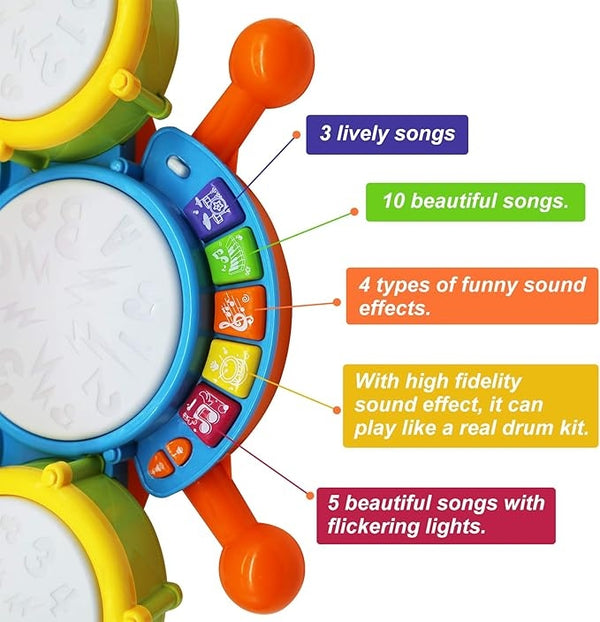Portable Baby Activity Center Play Center 7-18 Months and Developmental Toys 7-18 Months,Pink