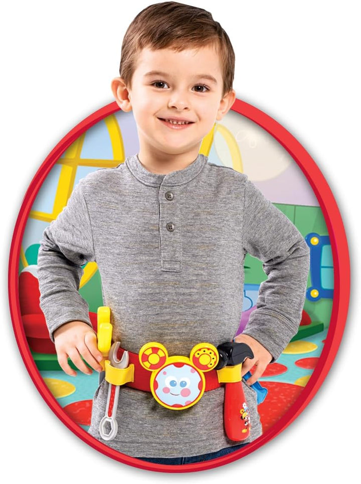 Mickey Toodles Talk'N Toolbelt and Kids Play Tool Accessories for Dress up and Pretend Play, Kids Toys for Ages 3 up by