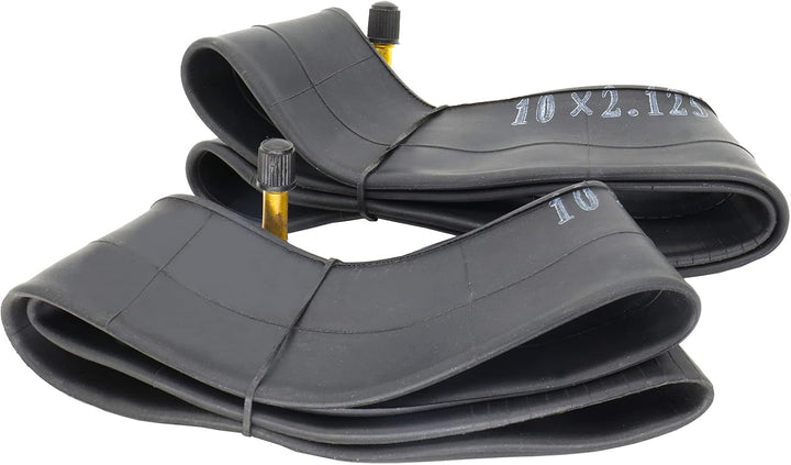 (2-Pack) 10X2.125 Inner Tube Replacement for Bike Schwinn Trike Roadster/Baby Stroller/Kids Bike/Kids Tricycle/Baby Jogger/3 Wheel Trikes 10X1.90 10X1.95 10X2 10X2.125 Inner Tube