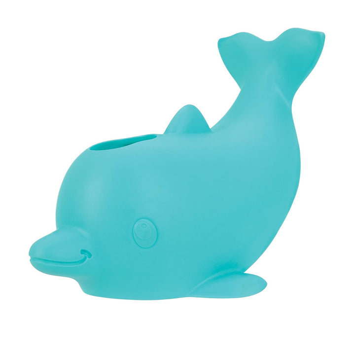 Bathtub Safety Spout Guard - Compatible with Most Standard Faucets - Bath Toys - Dolphin