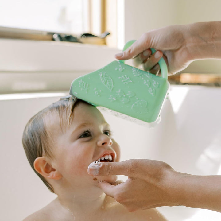 Cleanup Dino-Pour Baby Bath Rinse Cup, Tear-Free Rinsing for Babies and Toddlers, BPA Free