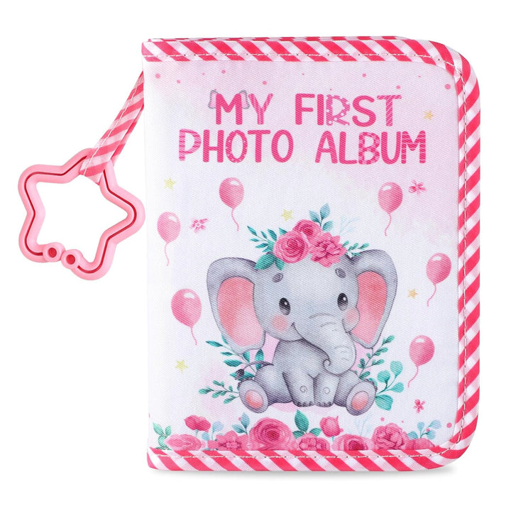 Baby'S My First Family Album Soft Photo Cloth Book Boho Rainbow My First Book of Photos Baby Memory Album Gift Holds 4X6 Pictures for Babies Newborn Toddler & Kids Baby Shower