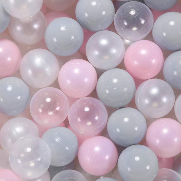 Ball Pit Balls for Toddlers Kids Plastic Balls for Ball-Pit Playpen Pool Baby Pastel Party Decor Fun Shaped Star Bulk 50 100 200 500 1000 Count