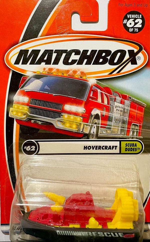 Matchbox 2000 #62 Scuba Dudes Hovercraft 62 of 75