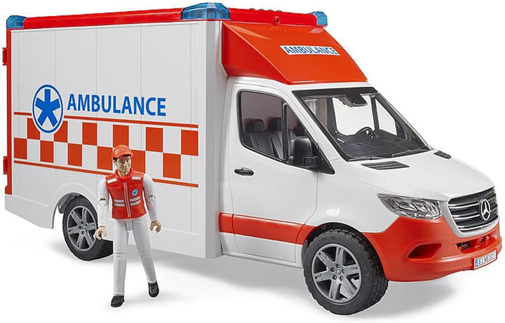 02676 MB Sprinter Ambulance with Driver and Light + Sound Module