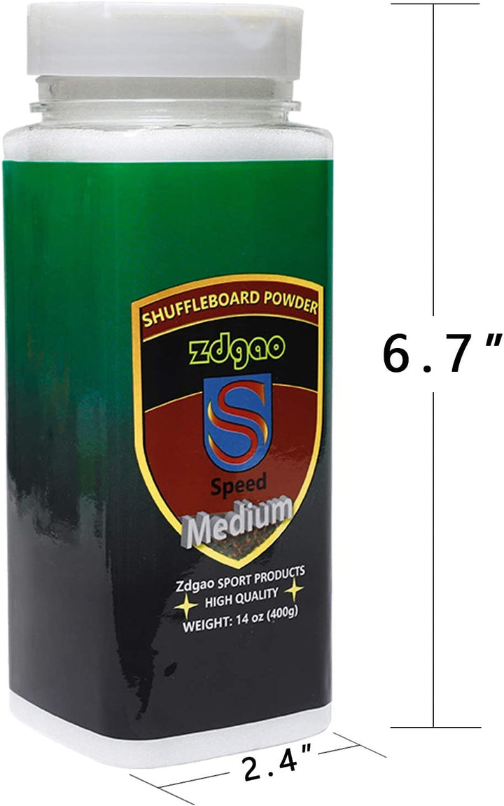 Shuffleboard Wax - Shuffleboard Sand 4 Pack with Mini Brush and Dustpan Set (4 X 14Oz)