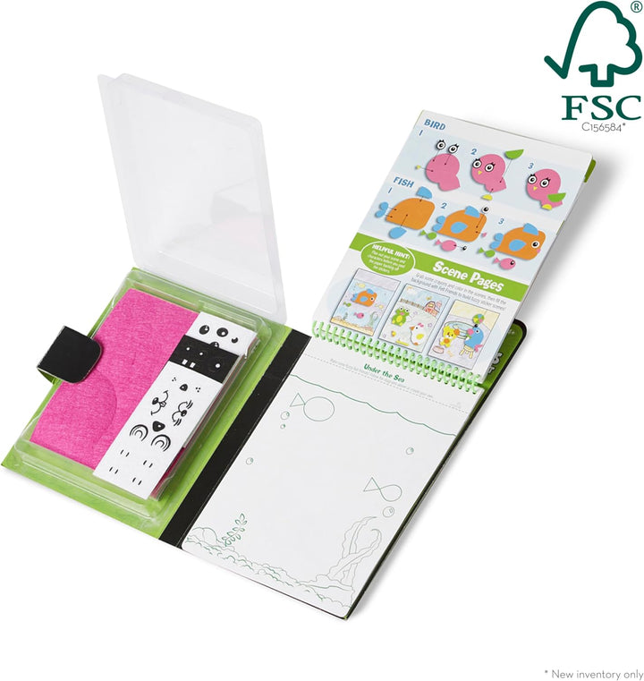 on the Go Felt Friends Craft Activity Set with 188 Felt Stickers - FSC Certified
