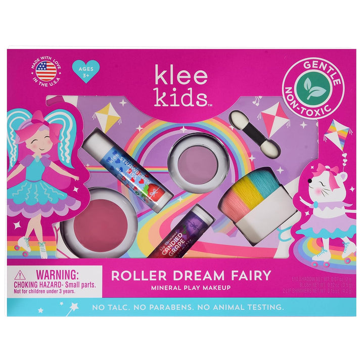 Luna Star Klee Kids Play Makeup Kit. Gentle and Non-Toxic. Kid-Friendly. Made in USA. (Berry Icing Fairy)