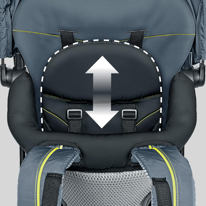 Smartsupport Aluminum Frame Backpack Carrier, Lightweight Baby Backpack Carrier | Solar/Grey