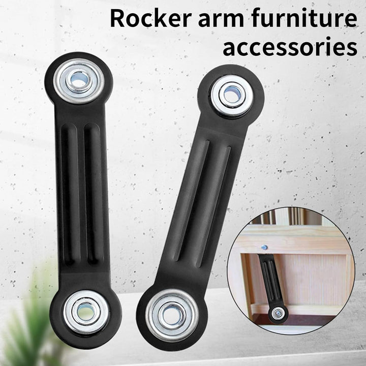 Patios Gliders Parts Set of 2 Bearing Arm Brackets Portable Accessory for Rocking Chairs and Garden Supplies Use