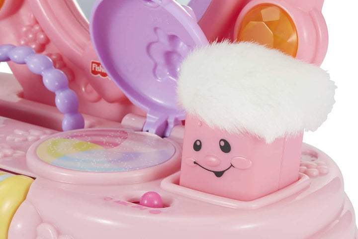 Baby & Toddler Toy Laugh & Learn Magical Musical Mirror Pretend Vanity Set for Infants Ages 6+ Months (Amazon Exclusive)