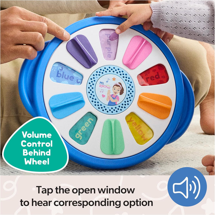 Official Spin along Learning Wheel with 3 Learning Play Modes, Educational Toys & Toddler Toys for Girls & Boys Ages 1-3+