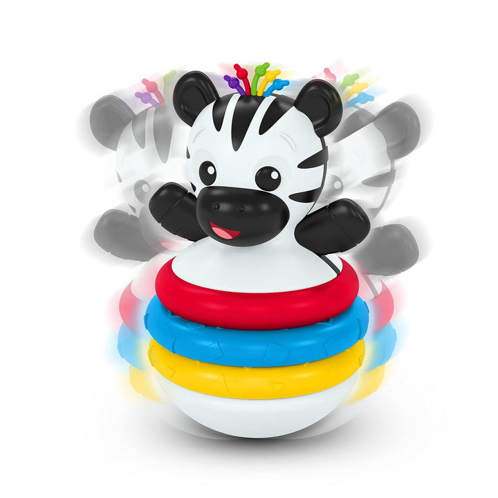 Teether-Pillar Rattle and Chill Teething Toy, Ages 3 Months +