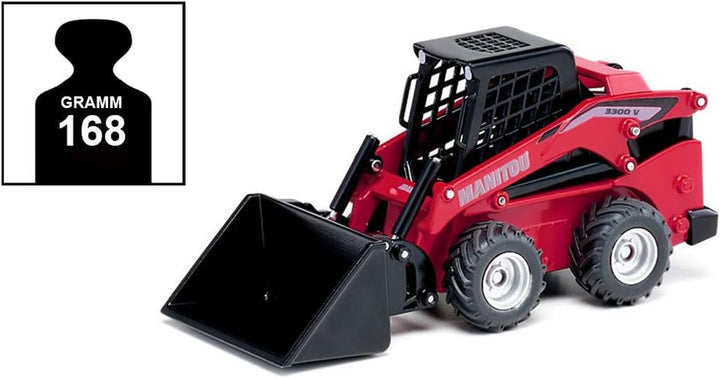 3049, Manitou 3300V Skid Steer Loader, 1:32, Metal/Plastic, Red, Multifunctional, Can Be Combined Models of the Same Scale