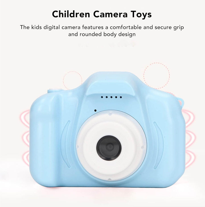 Kids Camera, 2.0In Screen Digital Video Camera USB Charging 400Mah Portable Children Camera Toy for Boys Girls, Christmas Birthday Festival Gifts for Kids, Support 32GB SD