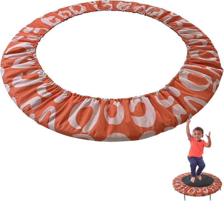 Mini Trampoline Spring Cover 36 38 40 45 60Inch Small Trampoline Pad Replacement 3 Layers Thickened & Widened, 800D Tear-Resistant Oxford Cloth, Fit Indoor Trampoline for Toddlers
