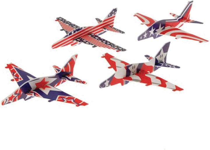 US Toy Patriotic Gliders (Pack of 12)