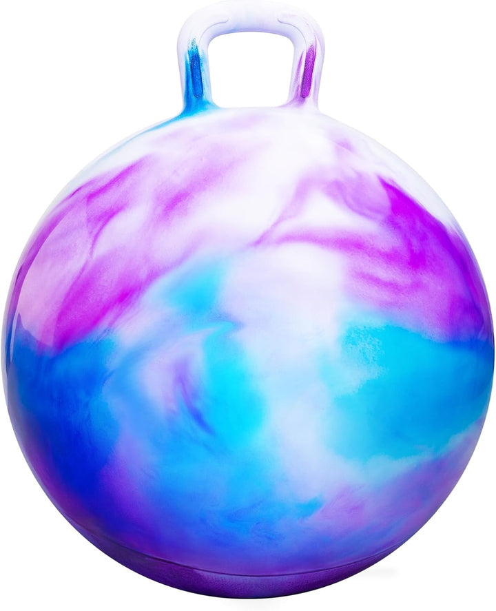 Hopper Balls for Kids 3-8, 18 Inches Bouncy Ball with Handle, 18" Inflatable Bouncing Hopper, 45Cm Jumping Toys, Garden Hopping Toys Girls Boys Gifts