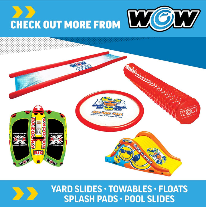 WOW World of Watersports First Class Foam Pool Noodles for Swimming and Floating, Pool Floats, Lake Floats