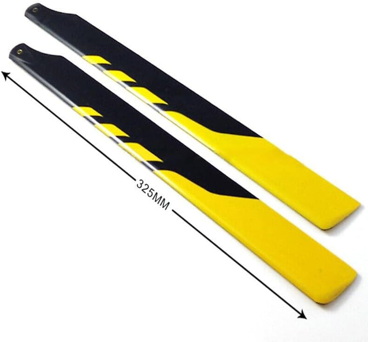 2Pairs 325Mm Glass Fiber Main Rotor Blades for Align Trex 450 RC Helicopter Remote Control Helicopter