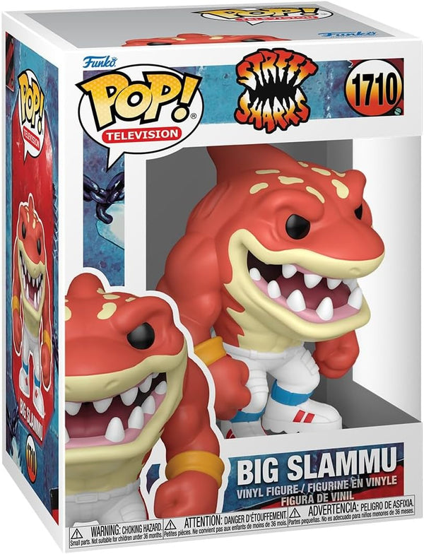 Pop! TV: Street Sharks - Big Slammu - Collectable Vinyl Figure - Gift Idea - Official Merchandise - Toys for Kids & Adults - Ad Icons Fans - Model Figure for Collectors and Display