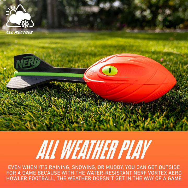 Vortex Aero Howler Foam Ball, Classic Long-Distance Football, Flight-Optimizing Tail, Whistling Sound, Indoor & Outdoor Fun, Christmas Stocking Stuffers for Kids