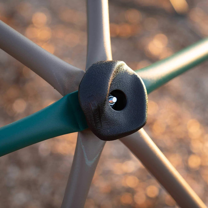 Geometric Dome Climber Play Center, Earthtone