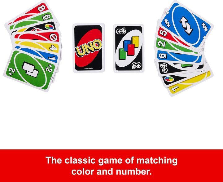 UNO Card Game in a Collectible Storage Tin for Kids, Adults, Families, Parties & Travel, 2 to 10 Players (Amazon Exclusive) (Amazon Exclusive)