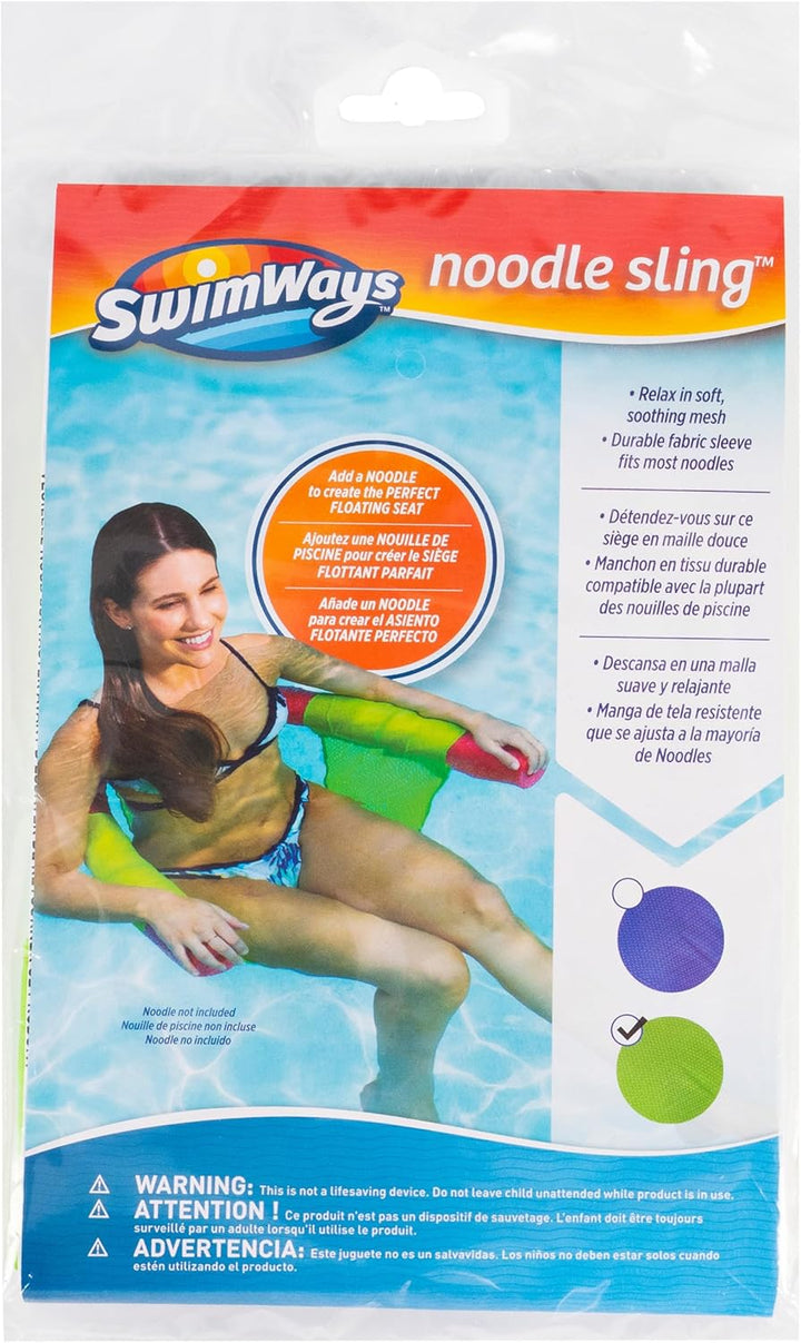 Mesh Floating Pool Chair Noodle Slings (4 Pack), Swimming Pool Accessories & Water Toys, Pool Noodle Not Included