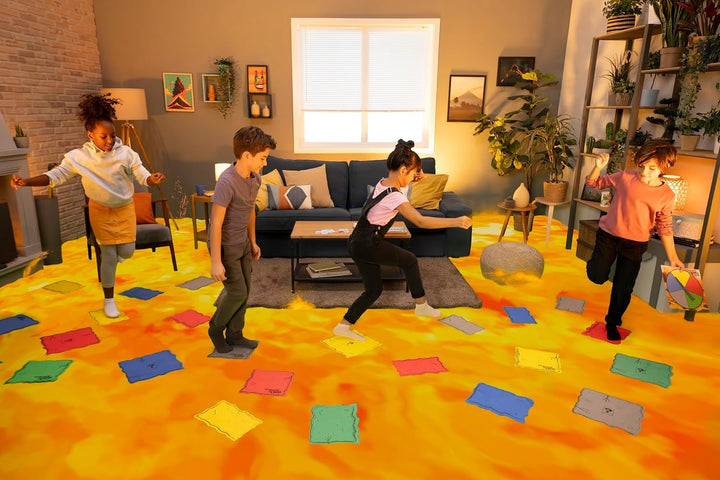 The Original the Floor Is Lava! Game by  - Interactive Game for Kids and Adults - Promotes Physical Activity - Indoor and Outdoor Safe