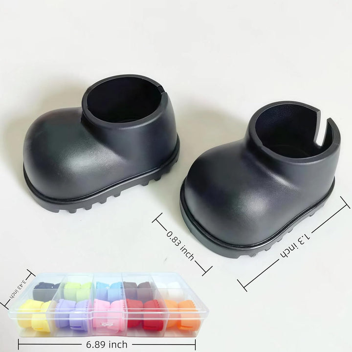 Doll Shoes for Labubu,10 Pairs Cute Labubu Shoes Set,Including Pink Labubu Boots,17Cm Labubu Accessories(No Doll)