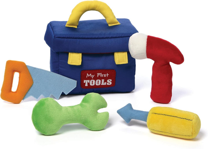 Baby  My First Sports Bag Stuffed Plush Playset, Baby Gift Toys for Boys and Girls Ages 1 & Up, 5 Piece, 8"