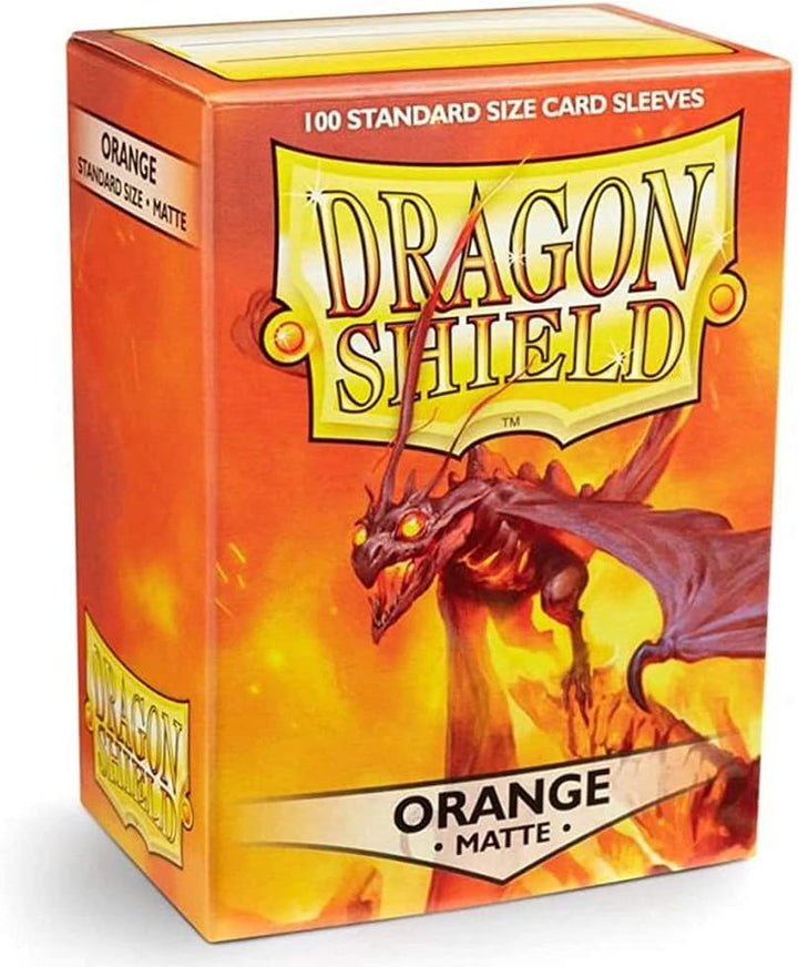 | Standard Size Card Matte Sleeves | 100 CT - Smooth & Tough Premium TCG Sleeves | Compatible with Pokemon, Flesh & Blood, One Piece & Magic the Gathering | Blood Red - Matte