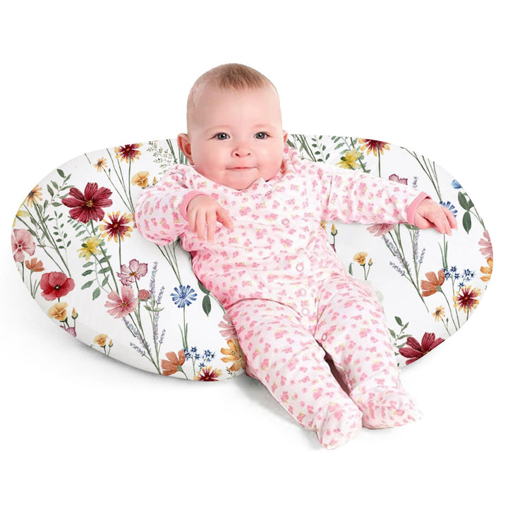 Nursing Pillow, Breast Feeding Pillows for Mom, Butterfly Soft Cover with Breathable Filling, Feeding Support Pillow for 0-12 Months, Multifunctional Support Cushion for Travel