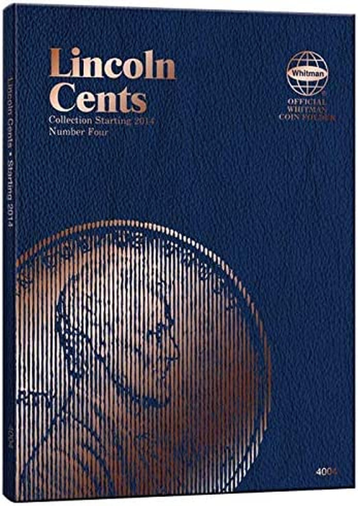 US Lincoln Cent Coin Folder Four Volume Set 1909 - Date #’S 9004, 9030, 9033, 4004