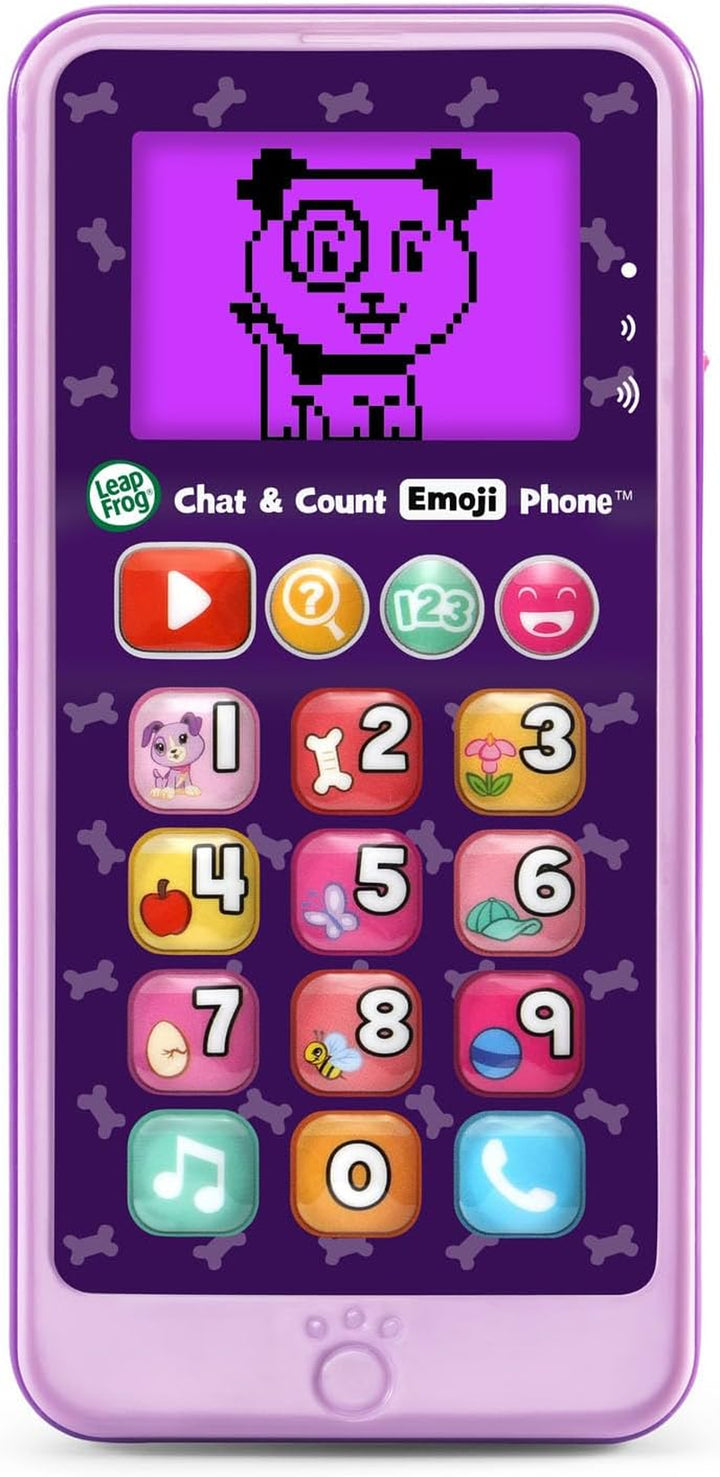 Chat and Count Emoji Phone, Purple