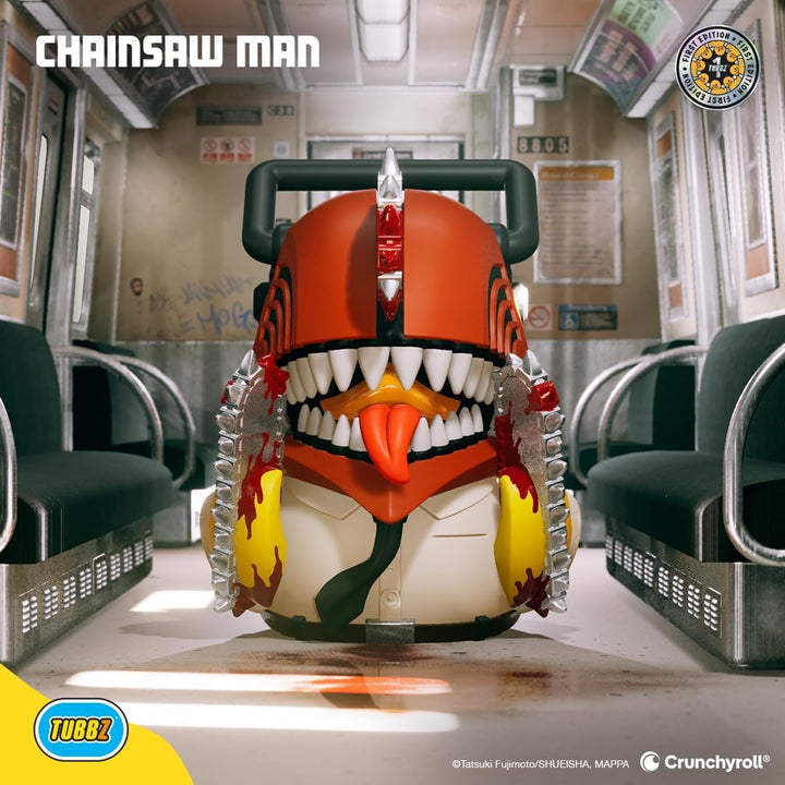 First Edition: Chainsaw Man Cosplaying Rubber Duck Vinyl Figure