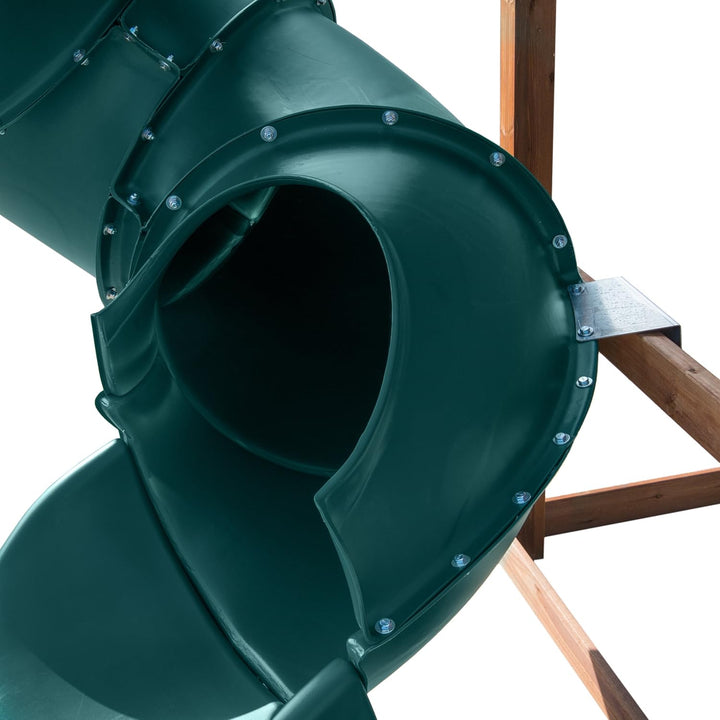 5 Ft Turbo Tube Slide Green
