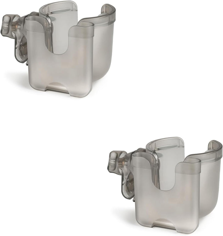 Stroller Cup Holder with Phone Holder, Bike Cup Holder, Universal Cup Holder for Uppababy Nuna Doona Strollers, 2-In-1 Cup Phone Holder for Stroller, Bike, Wheelchair, Walker, Scooter